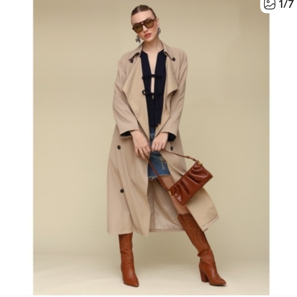 Classic Tan Trench Coat